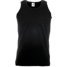 Camiseta sin mangas hombre algodón Negro S