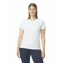 Camiseta mujer algodón sin costuras Blanco S