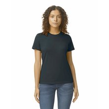 Camiseta mujer algodón sin costuras Negro M