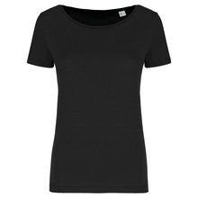 Camiseta mujer corte ajustado Negro XL