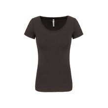 Camiseta mujer entallada Gris L