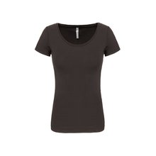 Camiseta mujer entallada Gris XS