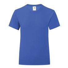 Camiseta Niña 100% Algodón Azul 12-13