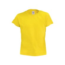 Camiseta Niño Algodón 4 a 12 Amarillo 4-5