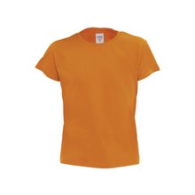 Camiseta Niño Algodón 4 a 12 Naranja 6-8