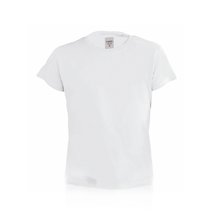 Camiseta Niño Algodón Blanco Blanco 10-12