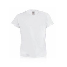 Camiseta Niño Algodón Blanco Blanco 4-5