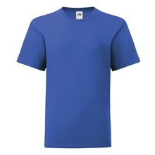 Camiseta Niño Algodón Tacto Suave Azul 12-13