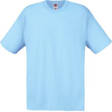 Camiseta niños algodón cuello redondo Azul 3/4 ans