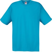 Camiseta niños algodón cuello redondo Azul 3/4 ans