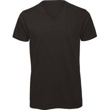 Camiseta Orgánica Cuello de Pico Hombre Black S