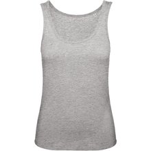 Camiseta orgánica sin mangas mujer Gris XL