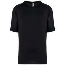 Camiseta pádel bicolor hombre Negro M