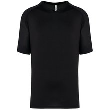 Camiseta pádel bicolor hombre Negro S