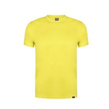 Camiseta Poliéster/Elastano Adulto Amarillo S