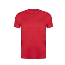 Camiseta Poliéster/Elastano Adulto Rojo XS