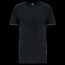 Camiseta ropa laboral Black / Kelly Green S