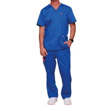 Camiseta Sanitaria 3 bolsillos Azul XXS
