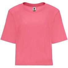 Camiseta de Talle Corto para Mujer ROSA LADY FLUOR L