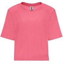 Camiseta de Talle Corto para Mujer ROSA LADY FLUOR M