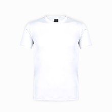 Camiseta técnica adulto de varios colores con diseño en espalda y mangas transpirable Blanco L