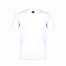 Camiseta técnica adulto de varios colores con diseño en espalda y mangas transpirable Blanco M