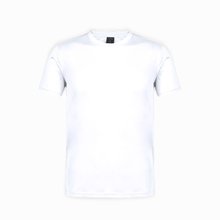 Camiseta técnica adulto de varios colores con diseño en espalda y mangas transpirable Blanco S