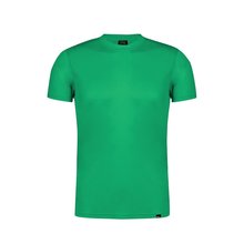 Camiseta técnica adulto ecológica de PET reciclado transpirable Verde XL