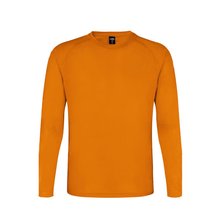 Camiseta técnica adulto de manga larga en varios colores Naranja S