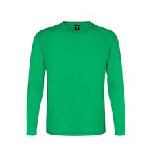 Camiseta técnica adulto de manga larga en varios colores Verde XXL