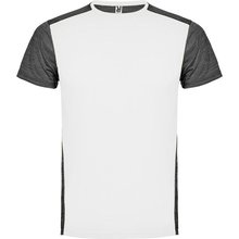 Camiseta técnica con cuello redondo y manga corta BLANCO/NEGRO VIGORE S