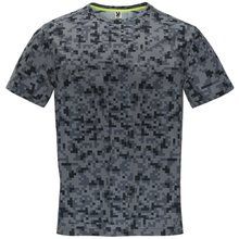 Camiseta Técnica Estampada PIXEL NEGRO L