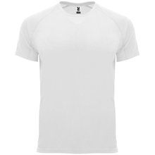 Camiseta técnica manga corta cuello redondo Blanco S