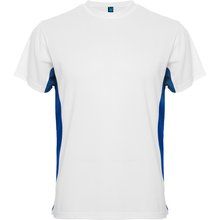 Camiseta técnica de manga corta transpirable BLANCO/ROYAL S