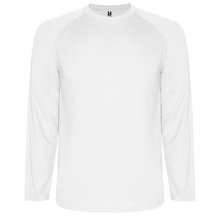 Camiseta técnica manga larga ranglán Blanco 8