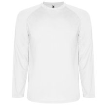 Camiseta técnica manga larga ranglán Blanco XL