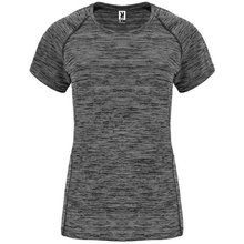 Camiseta Técnica Mujer Entallada Manga Ranglán NEGRO VIGORE S