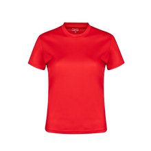 Camiseta técnica mujer transpirable en varios colores Rojo L