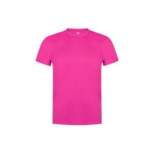 Camiseta técnica niña/niño buena transpiración varios colores Fucsia 6-8