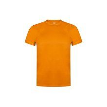 Camiseta técnica niña/niño buena transpiración varios colores Naranja 10-12