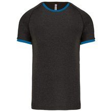 Camiseta técnica poliéster interlock Gris XS