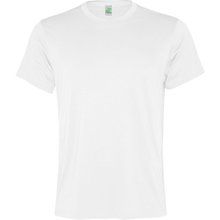 Camiseta técnica de poliéster reciclado Blanco S