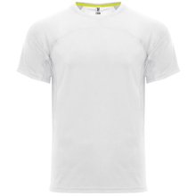 Camiseta Técnica Unisex Manga Ranglán Blanco XS