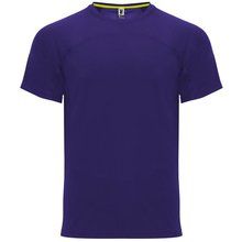 Camiseta Técnica Unisex Manga Ranglán Morado XS