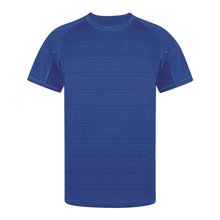 Camiseta técnica unisex transpirable ligera Azul XXL