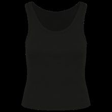 Camiseta de tirantes para chica Negro M