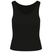 Camiseta de tirantes para chica Negro XS