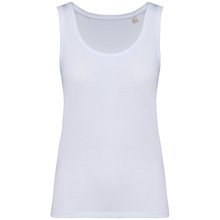 Camiseta de tirantes eco mujer Blanco XXL