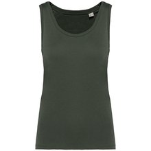 Camiseta de tirantes eco mujer Verde XXL