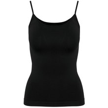 Camiseta tirantes finos mujer Negro XL/XXL